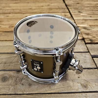 Tom Drum 8" Sonor SQ1 Satin Gold Metallic USED! RKMET111125 image 2