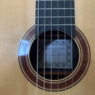 Andreas Kirschner Guitar solid spruce Top 2020 - Amazing classical guitar from one of todays best guitar luthiers image 3