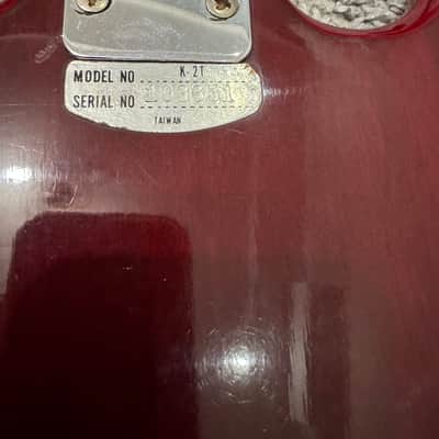 Kay K-2T SG 1960s Vintage Made in Japan Electric guitar Garage Rock Blues Oldschool Surf Matsumoku image 15