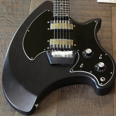1973 Ovation Breadwinner Electric Guitar Black Beauty image 1