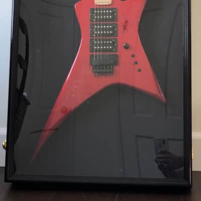 Kramer Voyager 1980's signed by Jon Bon Jovi Richie Sambora and Tico Torres of Bon Jovi image 1
