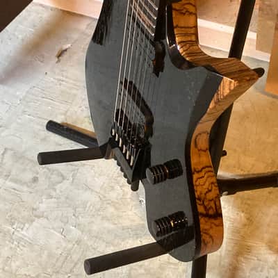 Handmade Custom 6-String Headless Electric Guitar | Original Design | Ready to Ship Premium craftsmanship, exceptional tone, and a one-of-a-kind playing feel. Handmade Custom 6-String Headless Electric Guitar | Original Design | Ready to Ship 2026 - Black image 6