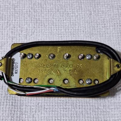 DiMarzio DP192FBC Air Zone F-Spaced Humbucker 2010s - Black/Cream image 2