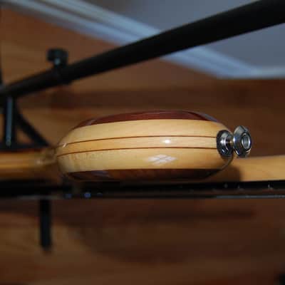 Custom "Woody" scroll bass - One-of-kind! image 9