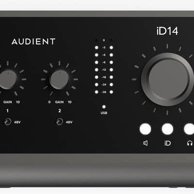 Audient iD14 MKII mid2020's - Black image 1