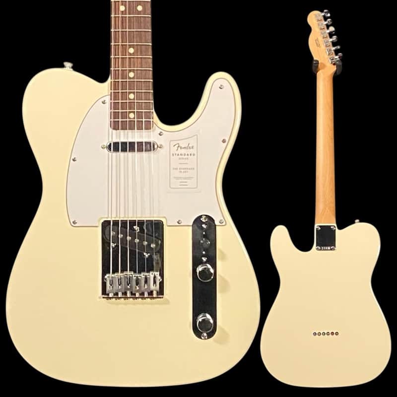 Fender Standard Telecaster Electric Guitar - Olympic White image 1