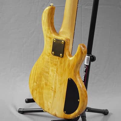 Custom Made Left Handed Behold the Lion Short Scale Electric Bass with Bag image 4