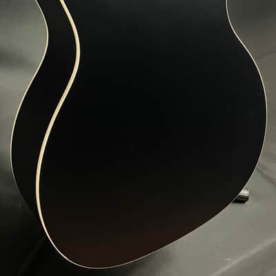 Recording King Dirty 30's Minnie Bucker Acoustic-Electric Resonator Guitar Matte Black image 11