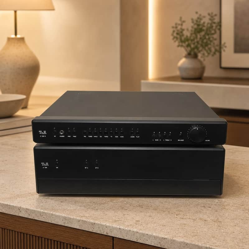 T+A PULSAR A1500 + P1220R Rare Vintage Amplifier Serviced Warranty Hi-Fi image 1