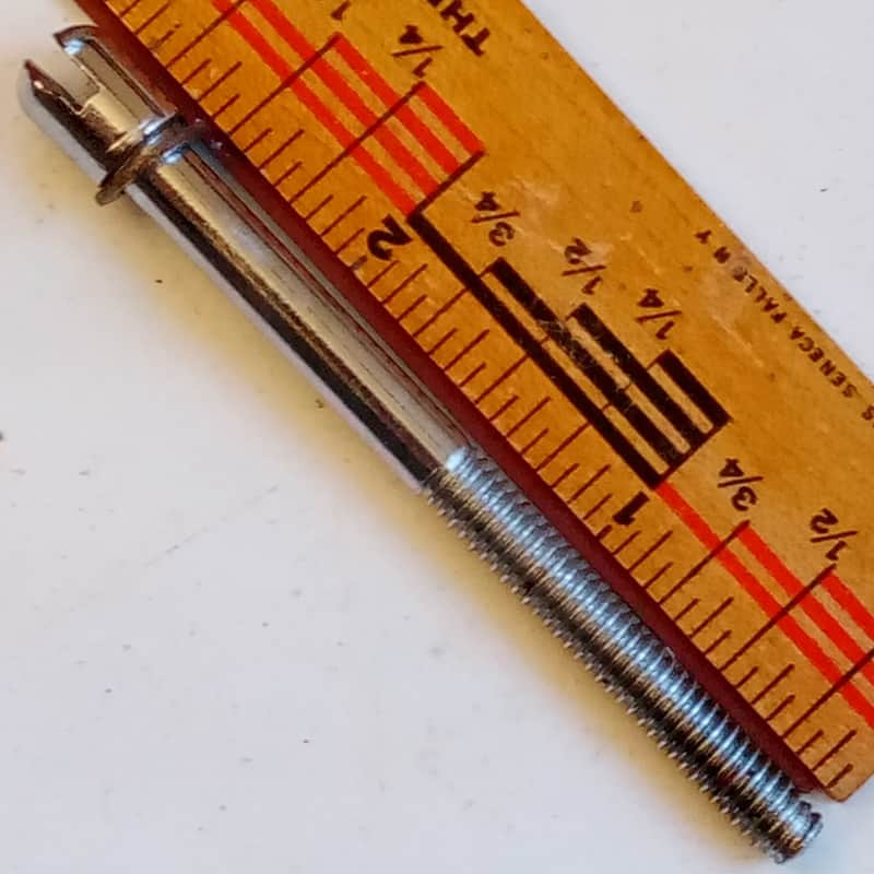 Premier 1+2 5/8"Slotted Tension T-Rod Snare/Floor/Tom Drum Vintage50s Olympic UK image 1