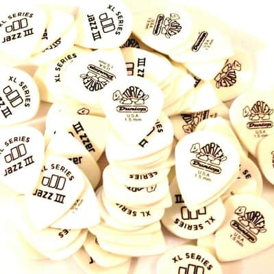 Dunlop Guitar Picks Jazz III XL 72 Pack 1.50 MM Light (498R1.50) image 2