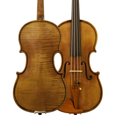 Maple Leaf Strings Craftsman Collection Hellier Strad Violin MLS540 VN 4/4 includes Bow & Case image 3