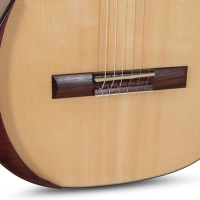 Manuel Rodriguez Superior A-S, Spruce/Bubinga 4/4, Gloss, Acoustic Classical Guitar w/Armrest .501.302 image 3