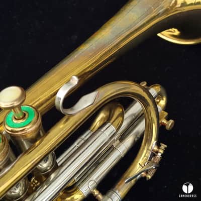 F.E. Olds Standard Los Angeles Bb cornet LM gamonbrass case mouthpiece image 9