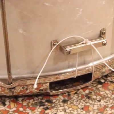 Slingerland 12X15" Snare Drum White Marine Pearl NOB Hardware Vintage 1950's image 5