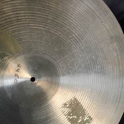 Vintage Zildjian 20" Hollow Logo Medium Ride Cymbal 2450 Grams 70s image 15