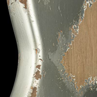Mint Fender Custom Shop NAMM Masterbuilt Apprentice Dylan Delpizzo-Howell 1962 Jazzmaster Ultra Heavy Relic - Inca Silver #78858 image 12