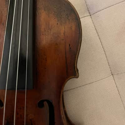 Beautiful Mittenwald c1870s 4/4 Full Size Antique Violin & Case - 'A. Smillie' image 10