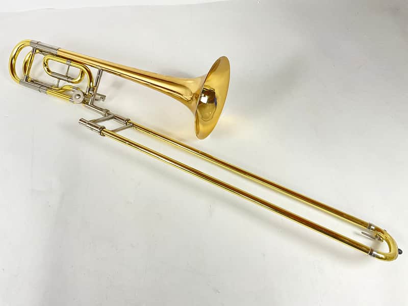 Used Yamaha YSL-820GII Bb/F Tenor Trombone (SN: 496287) image 1
