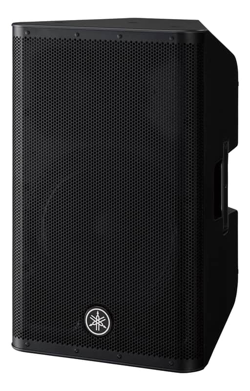 Yamaha DXR12 mkII 2-Way 1100-Watt 12" Active Loudspeaker (PAIR) 2019 - Present - Black image 1