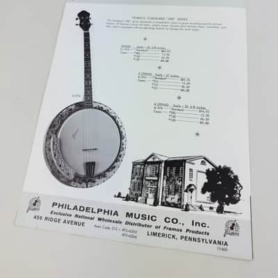 Framus Banjos Catalog No. 2 Brochure & Price List – 1969 image 3
