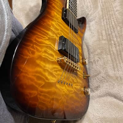 Jackson USA Select Series SLATQH Soloist Arch Top 2003 - 2005 Tobacco Sunburst image 3