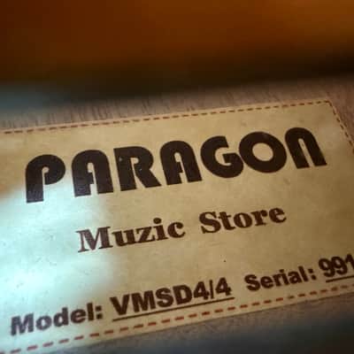 Paragon VMSD4/4 4/4 Violin w/ Case & Bow – Used, Good Condition image 2