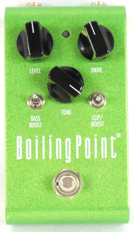 Rockbox Boiling Point Green Electric Guitar Overdrive Effect Pedal image 1