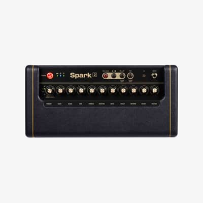 Positive Grid Spark2 BK 2x4" 50W Bluetooth Enabled Smart Practice Bass, Electric and Acoustic Guitar Combo Amplifier 120 dB - Black Spark 2 image 5