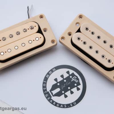 Vintage Early 80's Dimarzio PAF & Super Distortion Dual Sound rare 3 screw model w/ pickup rings image 2