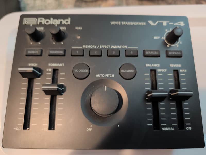 Like-New, Roland VT-4 Voice Transformer 2018 - Present - Black