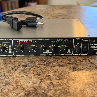 Drawmer DL241 Dual Auto Compressor Mono or Stereo TRS version Analog Expander Gate image 3