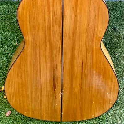 JA Pantoja Premium Flamenco Guitar with Pegs 1977 - French Polish image 2