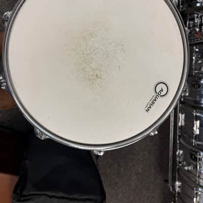 YAMAHA MIJ Maple Custom Absolute - Vintage natural snare drum 5.5 by 14 JAPAN image 12