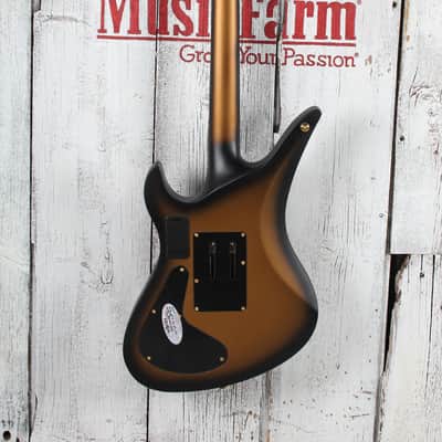 Schecter Synyster Gates Custom-S Electric Guitar Satin Gold Burst Finish image 7