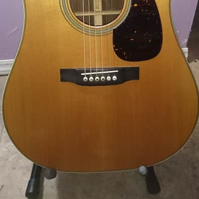 Tokai cat's eye ce-800 replica pre war martin D-28 w/HC image 2