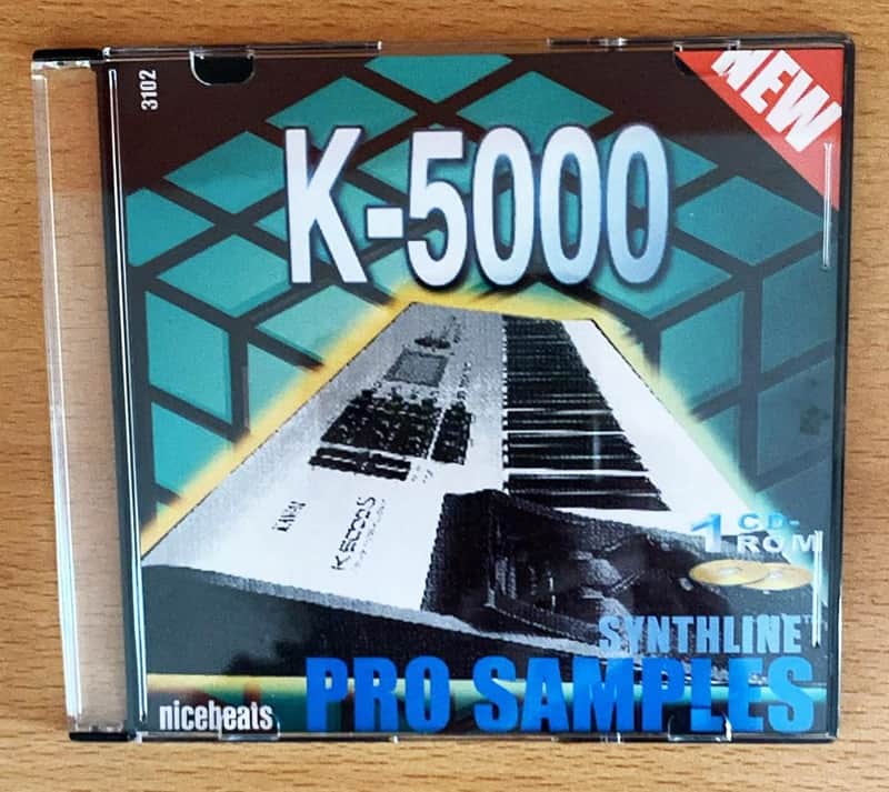 Nicebeats K-5000 Synth-Line Vol. 02 – Pro Samples CD-ROM – AKAI Format image 1