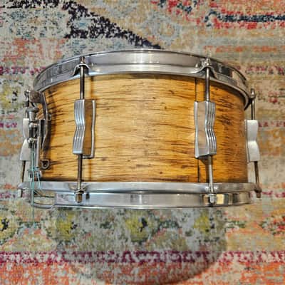 WFL 14x6.5" 3-ply Snare Drum - Nickel Hardware - 1950s image 5