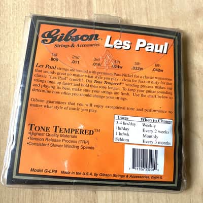 80s Vintage Gibson String Set NOS, Case Candy image 4