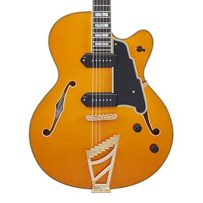 D'Angelico Excel 59 Electric Guitar - Vintage Natural - Open Box image 3