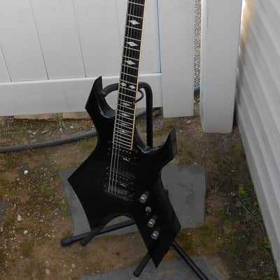 BC Rich Warlock Deluxe. Neck-Thru. Made in Korea. Heavy Relic. Headstock Repair. image 2