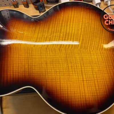 2014 Gibson Crimson Custom Shop L-5 Premier Archtop Acoustic Guitar Vintage Sunburst image 18
