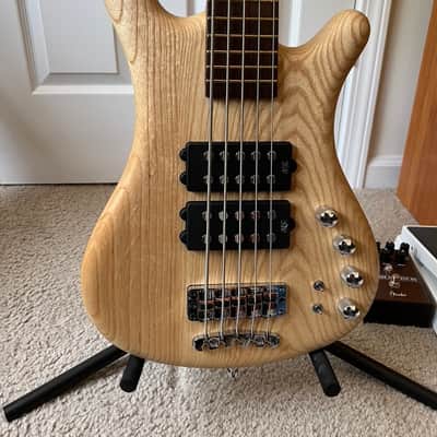 Warwick German Pro Series GPS Corvette $$ 5-String Bass 2010s - Natural image 2