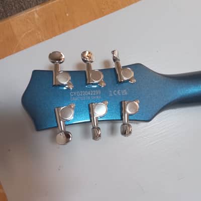 Gretsch G5232T Electromatic Double Jet FT 2022 - Present - Fairline Blue image 5