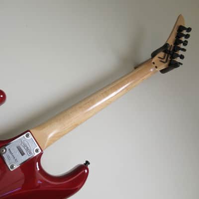 Kramer Pacer American 1986 Dark Red(stain ) over wood image 12