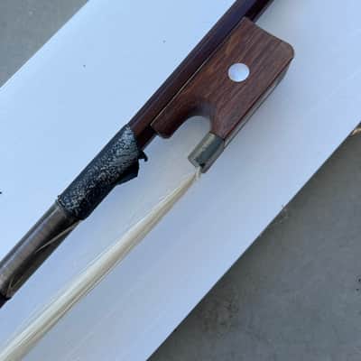 One German one French bass bow image 15