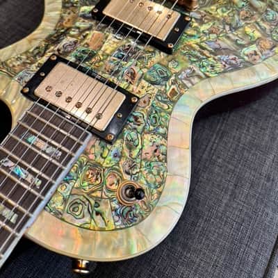 2000s IYV 'Antonio Tsai' Style | One-of-a-kind Les Paul Style w/ Abalone Inlaid Top (MINT!) image 3