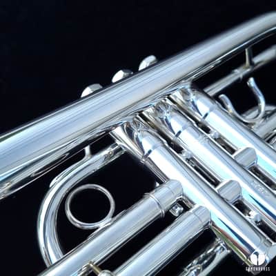 Custom Schilke Chicago A1 cornet mouthpiece case gamonbrass image 19