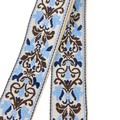 Shackles Embroidered Electric Guitar Strap - Adjustable Punk/Metal Style image 7