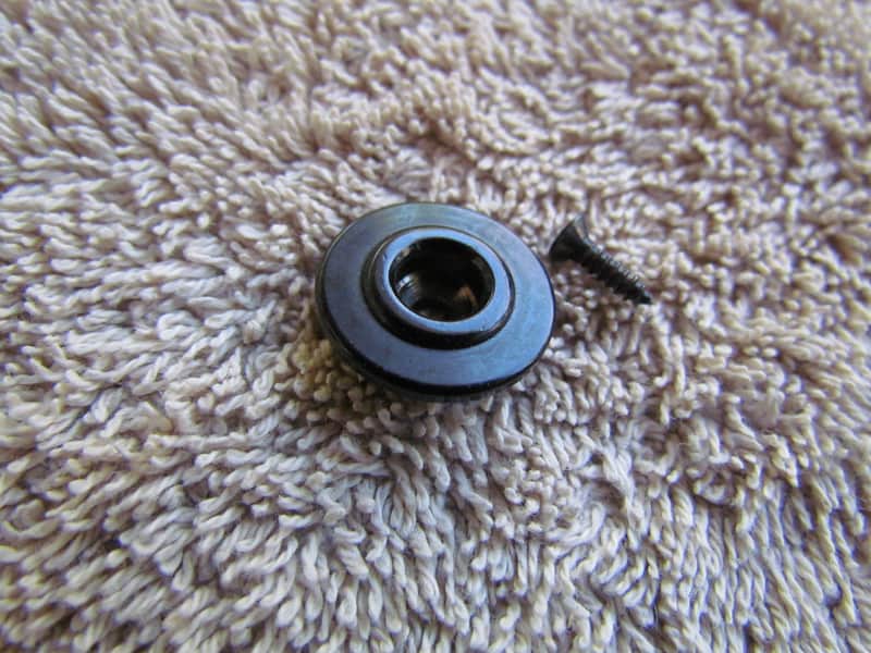 Fender Precision Bass String Tree Fits Jazz Bass Black Fender Bass String Tree Very Good Condition image 1